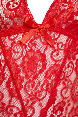 TRENDYOLMILLA Siyah Dantelli Ip Ask?l? C?tc?tl? Orme Body THMAW23BD00008  фото 7