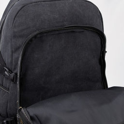 Рюкзак туристический, 60 л, отдел на молнии, наружный карман, цвет черный - Simaland фото 5