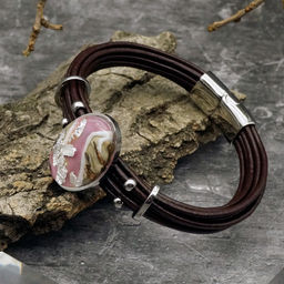 Браслет из муранского стекла