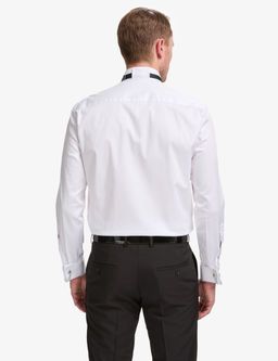 Beyaz Slim Fit Smokin G_mlek