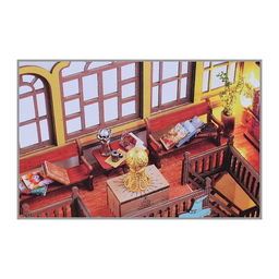 Конструктор "Книжный дом 3D" в коробке