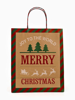 Набор подарочных пакетов «Новогодний», 3 шт, тиснение, 25 × 4 × 30.5 см, 30 × 40 × 11.5 см, 18 × 23 × 10 см