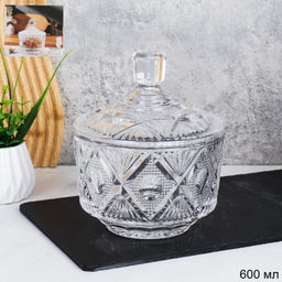 Сахарница 600 мл / TG011 /уп 24/