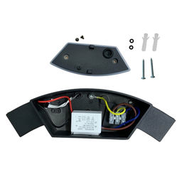 ULU-S72A-14W/4000K IP65 BLACK Светильник светодиодный уличный. Архитектурный накладной. Белый свет (4000K). Корпус черный. TM Uniel