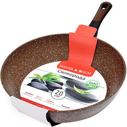 40407 Сковорода 28 см мрам.покр. съем.руч.МВ (х6) - Mayer&boch фото 3