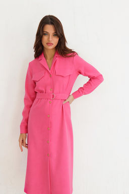 Платье-рубашка с английским воротником - Martichelli фото 34