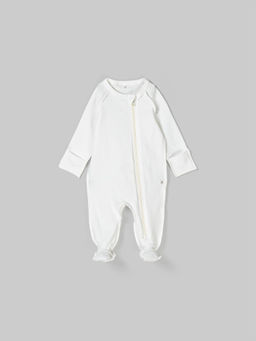 Слип с закрытой ножкой Сливки 0+