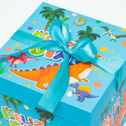 Цена за 12 шт. Коробка Самосборная Детская Динозавр 15х15х15 см - Simaland фото 2