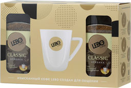 LEBO. Подарочный набор Classic с кружкой 200 гр. карт.упаковка