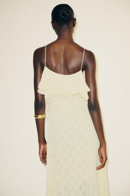 STUDDED LACE DRESS - Zara фото 14
