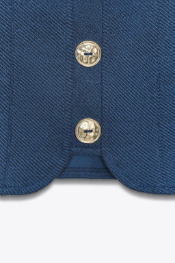 TWILL TOP WITH BUTTONS - Zara фото 7