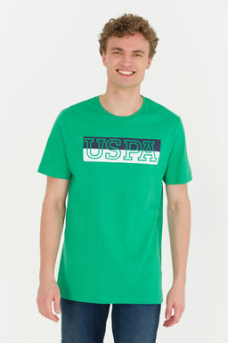 Erkek Ye_il Bisiklet Yaka Ti__rt