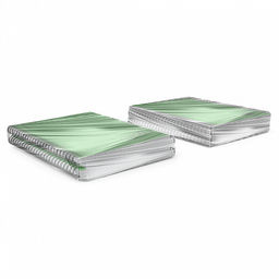 Цена за 4 шт. Тетрадь общая с пластиковой обложкой на спирали ErichKrause Motion, зеленый, A5, 80 листов, клетка фото 4