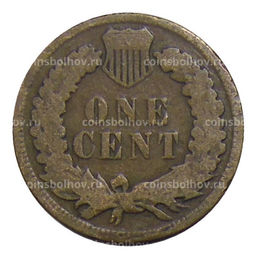 Монета 1 цент 1906 года США
