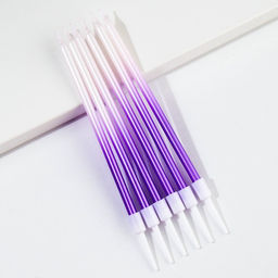 Свечи в торт В твой особенный день, фиолетовые, 6 шт. - Страна карнавалия фото 3