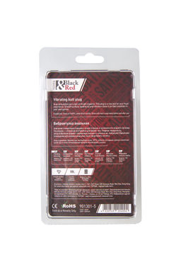 Анальная втулка Black & Red by TOYFA, TPE, черная, 12,7 см, 3 см