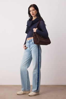 Mavi Dikis Detayl? Yuksek Bel Wide Leg Jeans TWOAW26JE00233