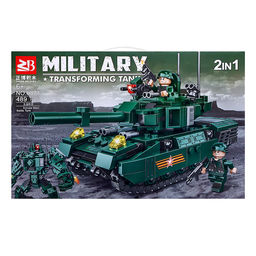 Конструктор Роботы. Танк-трансформер, 489 деталей - Simaland фото 4
