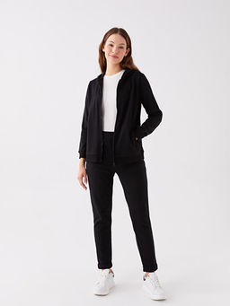 Kap??onlu D?z Uzun Kollu Kad?n Spor H?rka