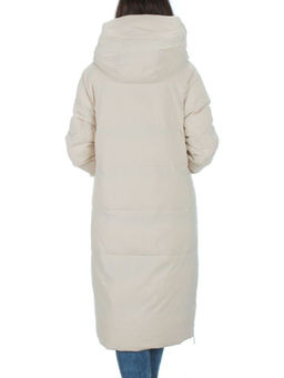 22373 BEIGE Пальто зимнее женское облегченное (150 гр. холлофайбера) - Fashion фото 5