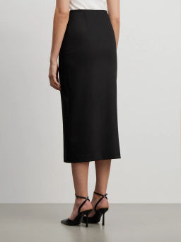 Юбка с разрезом - Emka фото 5