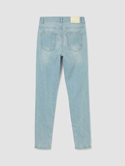 Y?rt?k Detayl? S?per Skinny Fit Erkek ?ocuk Jean