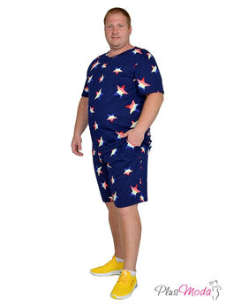 Футболка Модель №1309 размеры 44-84 - Plusmoda фото 5