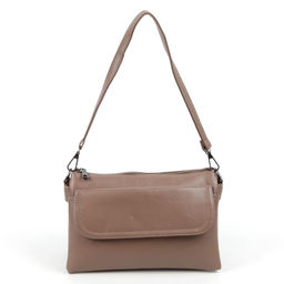 Женская сумка через плечо из эко кожи с пятью отделениями 23/30 Хаки - Cidirro фото 2