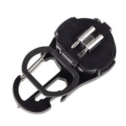 Фонарь мультитул тактический COMIRON TACTIC корпус CNC алюминий T6, IPX5; свет 20xCOB аккум 500 mAh USB Type-C отвёртки, гаечный ключ карабин /уп 120/ - Галеонтрейд фото 13