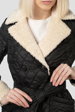 Пальто плащевка+ Утеплитель: Синтепон 150 г/м демисезонное - El podio фото 9