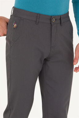 U. S. Polo Assn / Мужские брюки из плотной ткани антрацитового цвета - U.s. polo assn фото 12