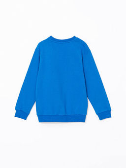 Bisiklet Yaka Spiderman Bask?l? Erkek ?ocuk Sweatshirt - Waikiki фото 3
