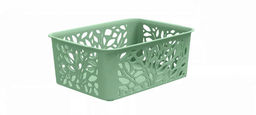 Корзина д/хранения 4л Гармония (зеленый)
