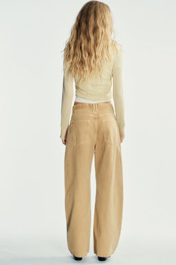 TRF BAGGY LOW-RISE JEANS - Zara фото 6