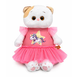 Мягкая игрушка "Ли-Ли в платье с лошадкой" 24см (LK27-175) в инд. коробке