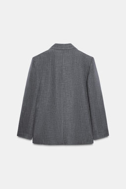 HERRINGBONE BLAZER WITH SHOULDER PADS - Zara фото 9