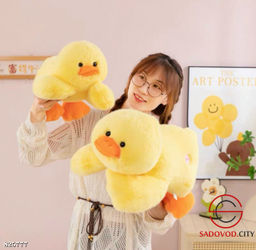 Плюшевая мягкая игрушка утка