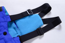 Брюки горнолыжные подростковые для девочки синего цвета 9252S - Mtforce фото 3