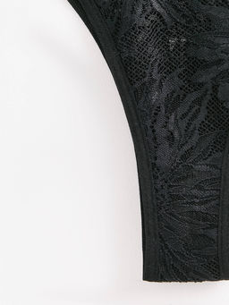 CONTE MYSTERY GARDEN LBR 3114 Трусы женские black - Conte elegant фото 6