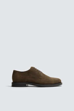 ZAPATO PIEL / Gris Topo