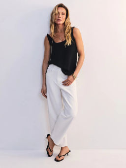 Джинсы бананы с высокой посадкой ZR2605092312-1 / Zarina