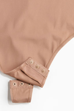 Body tanga de microfibra con copas acolchadas - H&m фото 4