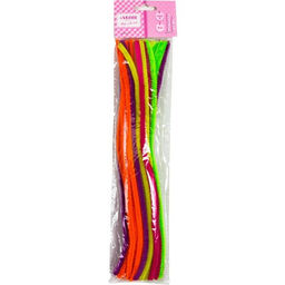 Цена за 2 шт. Проволока синельная 0.6*30см, 30шт. (8000305, "deVENTE") неон, ассорти