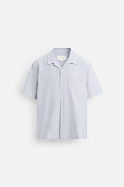 STRIPED OXFORD SHIRT - Zara фото 7