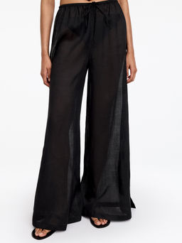Pantalones de ramio con cord?n - H&m фото 5