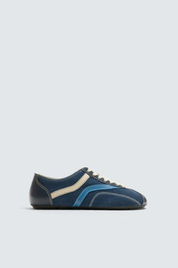 LEATHER TRAINERS HARRY LAMBERT FOR ZARA X DISNEY  фото 5