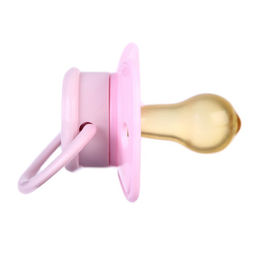 Соска - пустышка латексная классическая Крошка Я «Балерина», от 3 мес., розовый