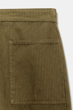 PANTAL?N BARREL ZW COLLECTION / Khaki