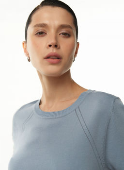 Conso/KJS 230715 - blue-grey Футболка Женская фото 2