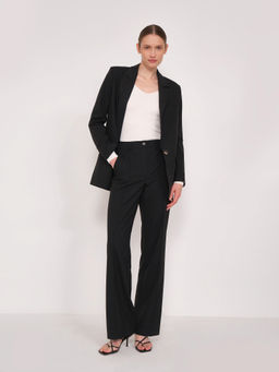 Брюки прямого кроя D189/tulip - Emka фото 3